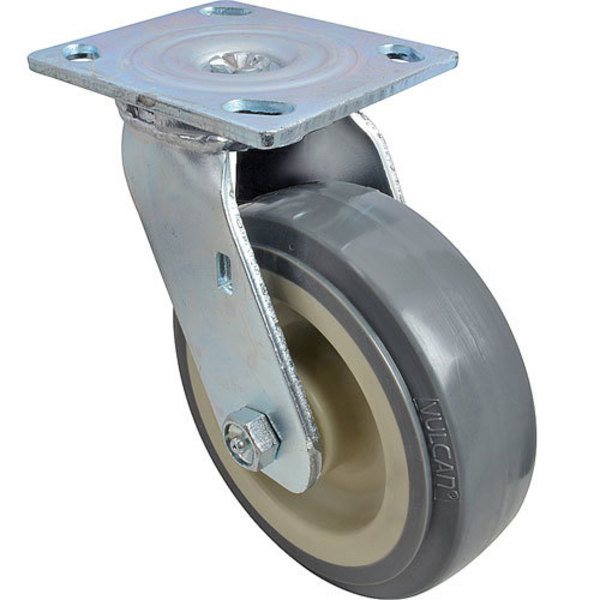 Standard Keil Caster, Plate (6", Gry) 1131-2052-3000
